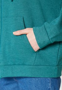 Even&Odd Sweatjakke - mottled teal