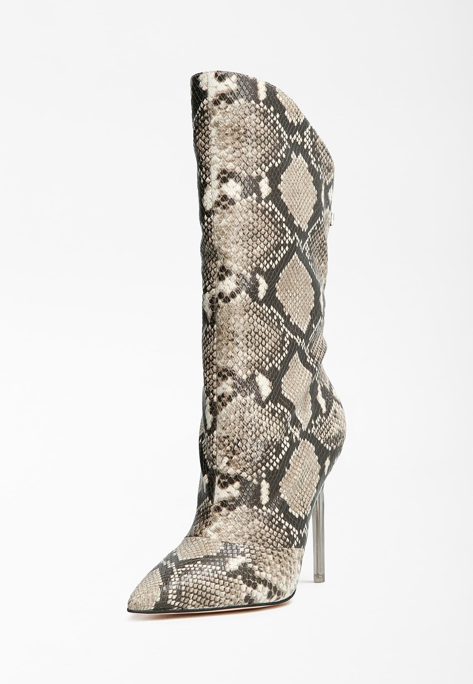 Guess SAMWELL - Laarzen met hoge hak - grau/Grijs - Zalando.nl