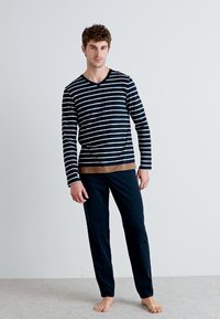 Schiesser Nachtwäsche Set - blau