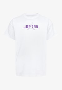 Jordan GALAXY GAME TEE - T-shirt con stampa - white