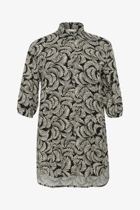 Unselected, black deep antique white print