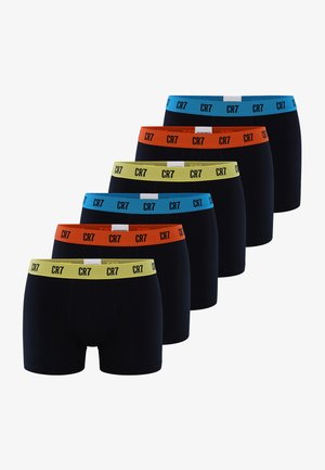 6 PACKS - Bokserit - Black / Multi