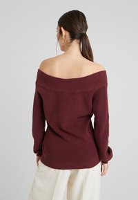 VILA Pullover - dark purple