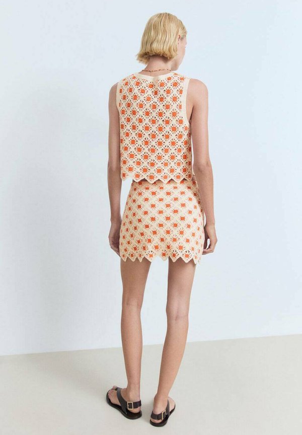 Mini skirt - orange4