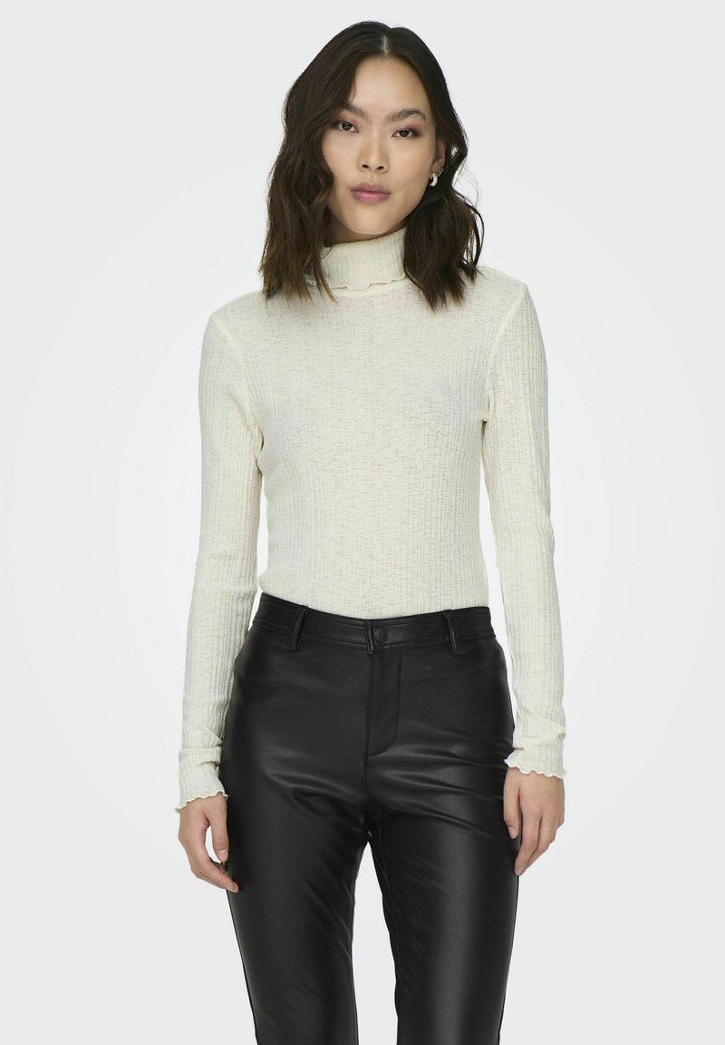 ONLY ROLLKRAGEN - Pullover - sandshell