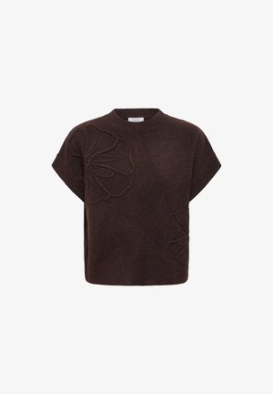 b.young, BYOMEA DECO SLIPOVER - T-shirts basic - java melange
