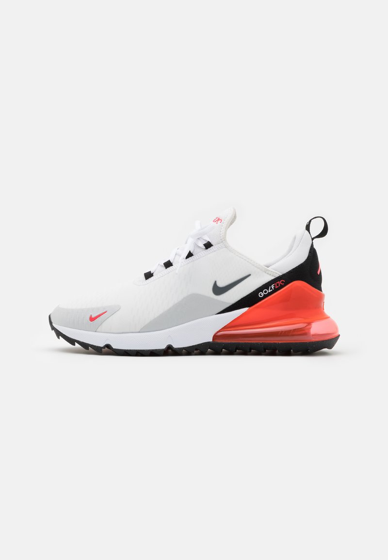 Nike Golf Air Max 270 G Obuwie Do Golfa White Cool Grey Neutral Grey Black Bialy Zalando Pl