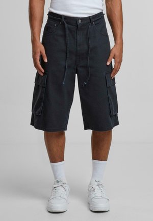 Karl Kani BAGGY - Denimshorts - black