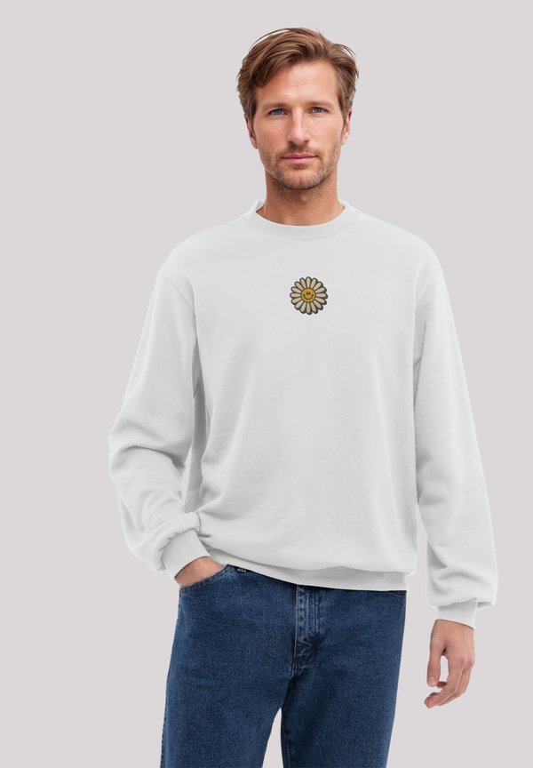 FLOWER BESTICKT - Sweatshirt