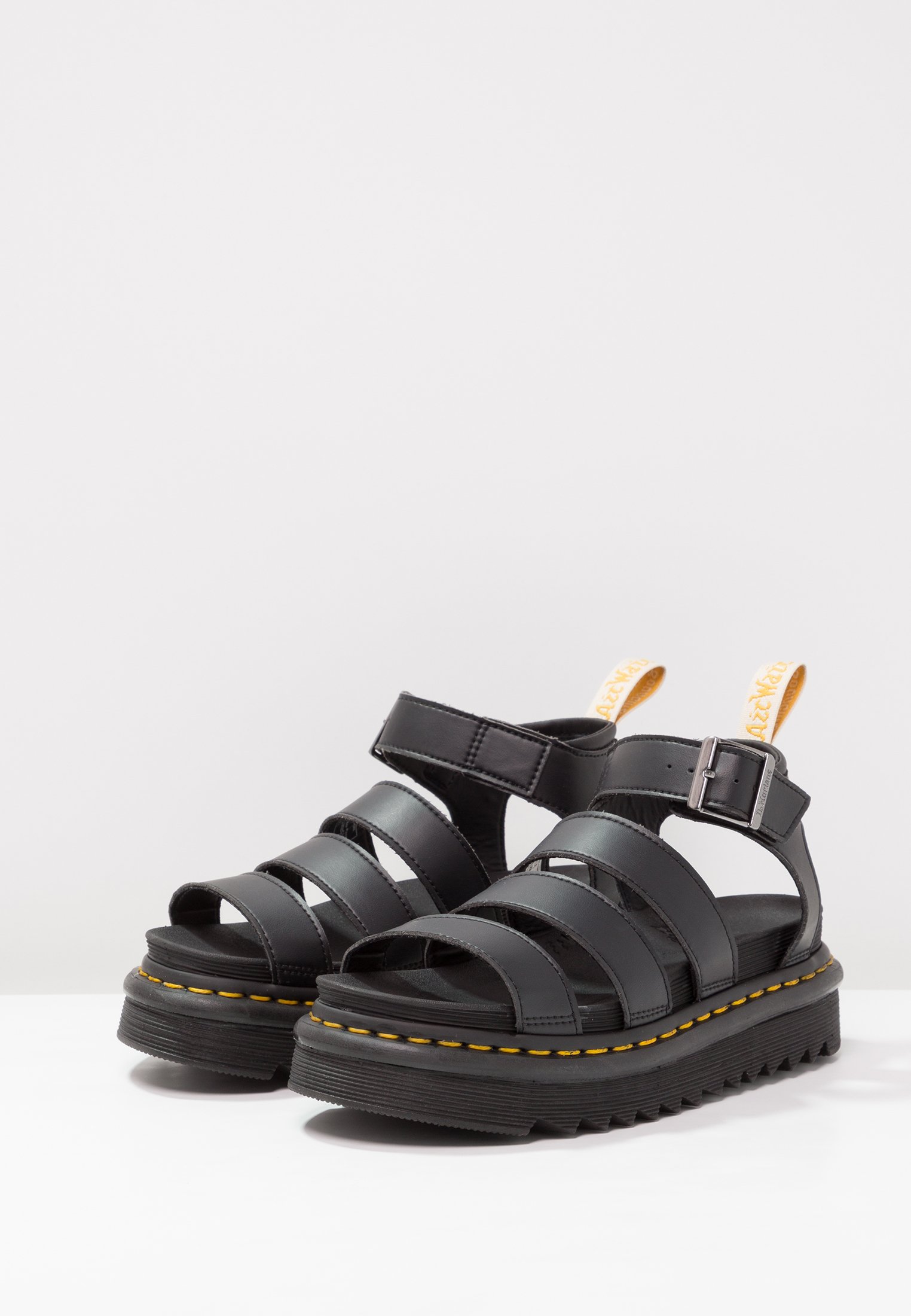 Dr. Martens BLAIRE - Sandalias con plataforma - black felix/negro -  Zalando.es