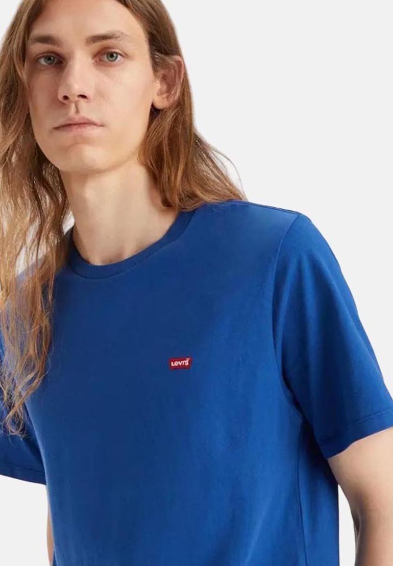 Levi's Double-Pack: T-Shirt, Cotton + Patch Dress Blues/Dress Blues Set, XL