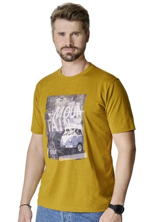 CASAMODA, T-Shirt print - senfgelb