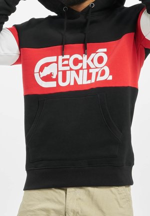 Jersey con capucha - black