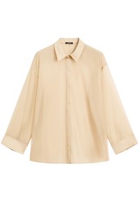 Massimo Dutti BLEND ORGANZA GARMENT - Overhemdblouse - beige