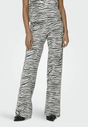 HOPE - Wide leg - light grey denim