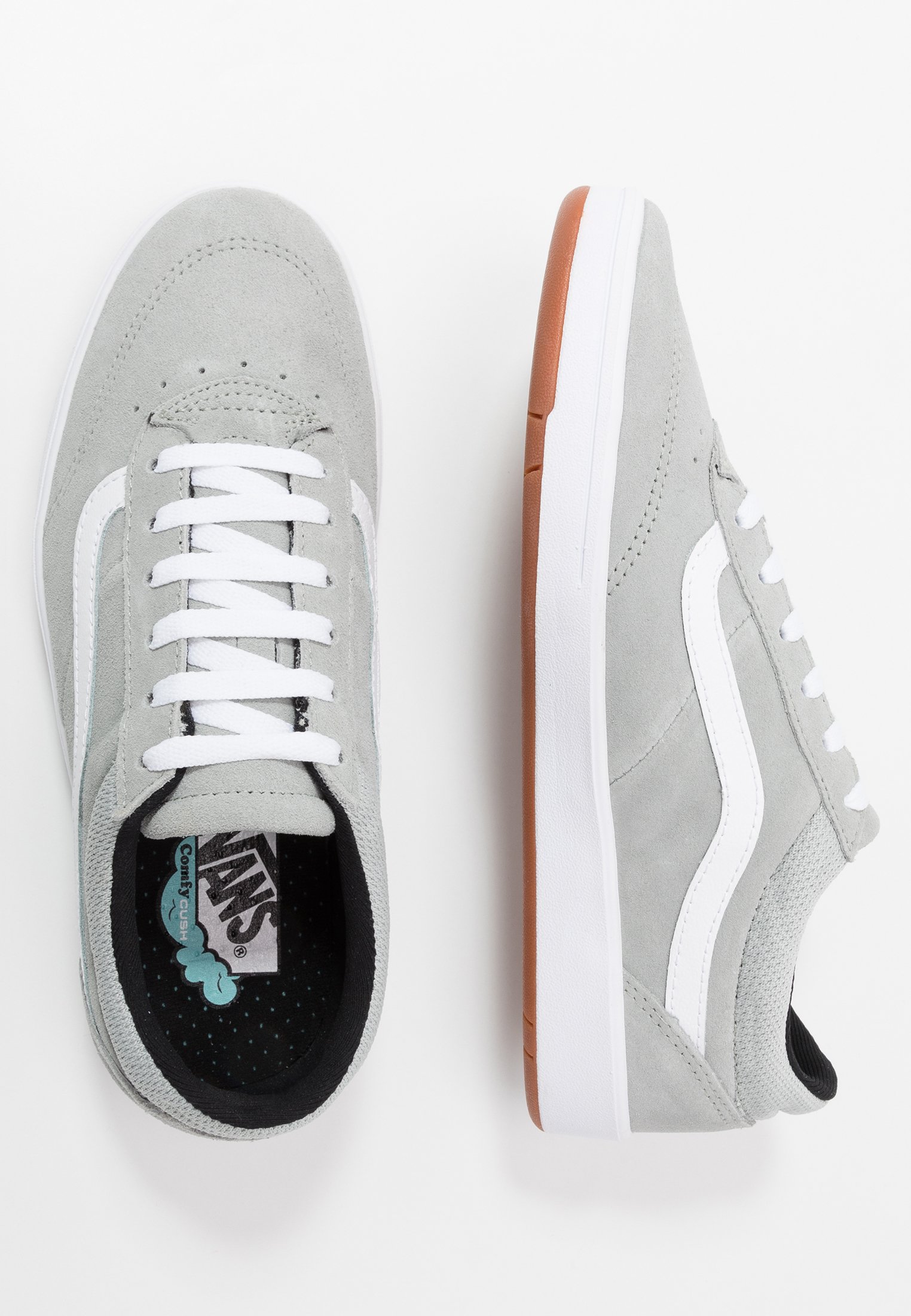 vans grey cruze trainers