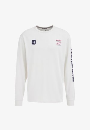 WE Fashion, T-shirt à manches longues - white