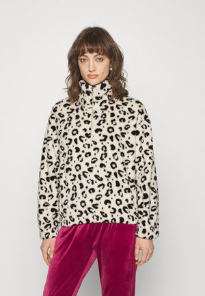 ZIP UP ANIMAL - Zip-up sweatshirt - black