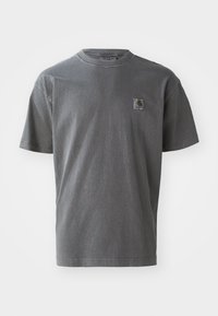 NELSON  - T-shirt basic - graphite garment dyed