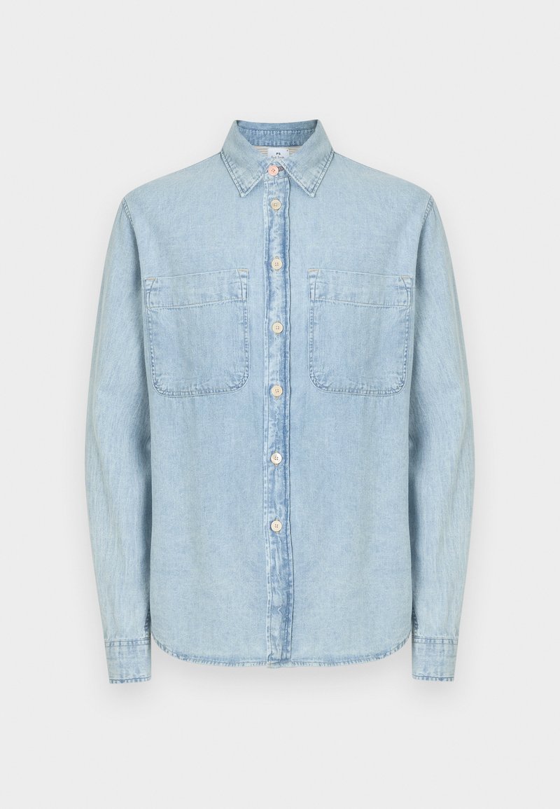 PS Paul Smith Overhemd lichtblauw denim