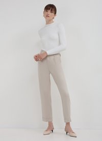 Calliope À COL ROULÉ  - Strickpullover - blanc
