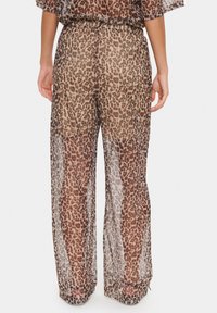 Saint Tropez LOREENSZ - Tygbyxor - black reg leo