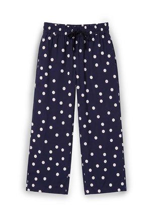 TOM TAILOR, Stoffhose - navy big dot design