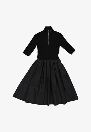 Prada MID-LENGTH DRESS BLACK - Robe pull - black