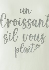 More & More WITH WORDING PRINT 3/4 SLEEVE - Long sleeved top - offwhite