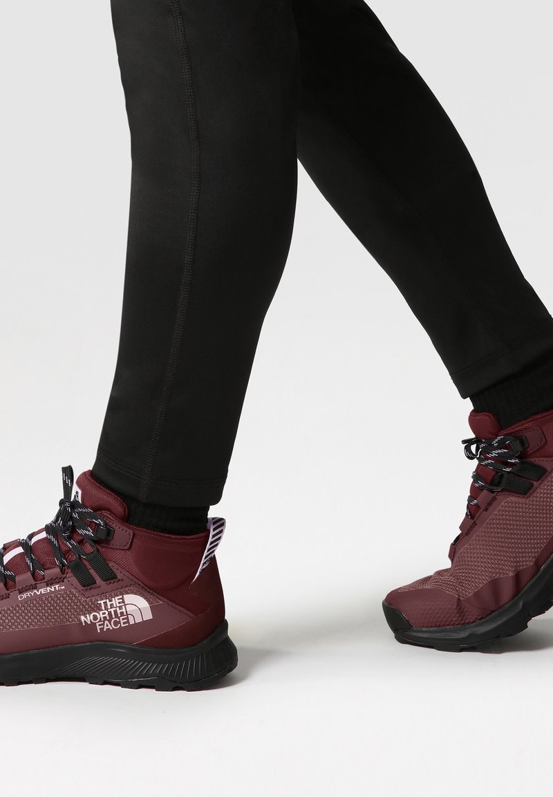 The North Face CRAGSTONE Hikingschuh WILD GINGER/BLACK/dunkelrot