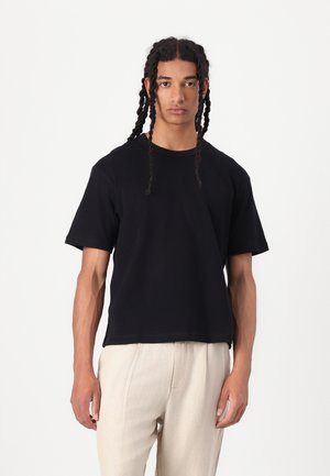 GAP SOFT CROPPED - T-shirt basique - true black