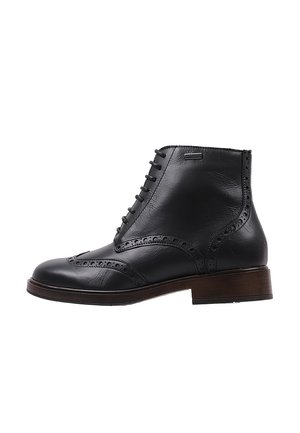 Sandra Fontán LITAS - Botines con cordones - black