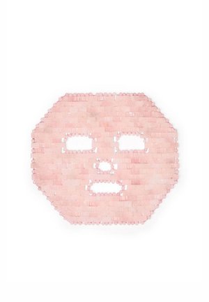 CRYSTALLOVE       LUKSUSOWA MASKA NA TWARZ Z KWARCU RÓŻOWEGO - Accessoires soin du corps - rose