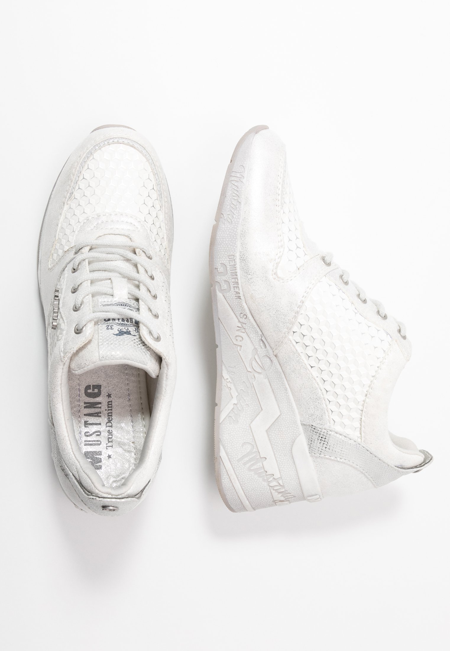 Sneakers weißsilber Sneakers weißsilber