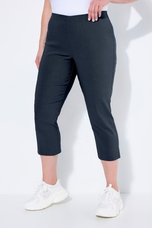 Ulla Popken GROSSE 7/8 BENGALIN BENGALIN GERADER SCHNITT KNÖCHELLANG - Nohavice - dark blue
