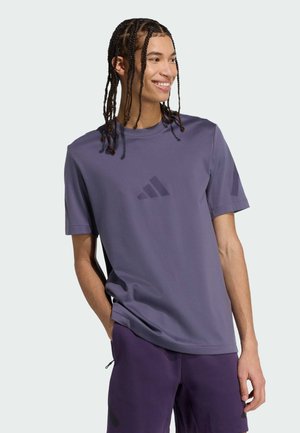 adidas Sportswear T-Shirt print - preloved violet