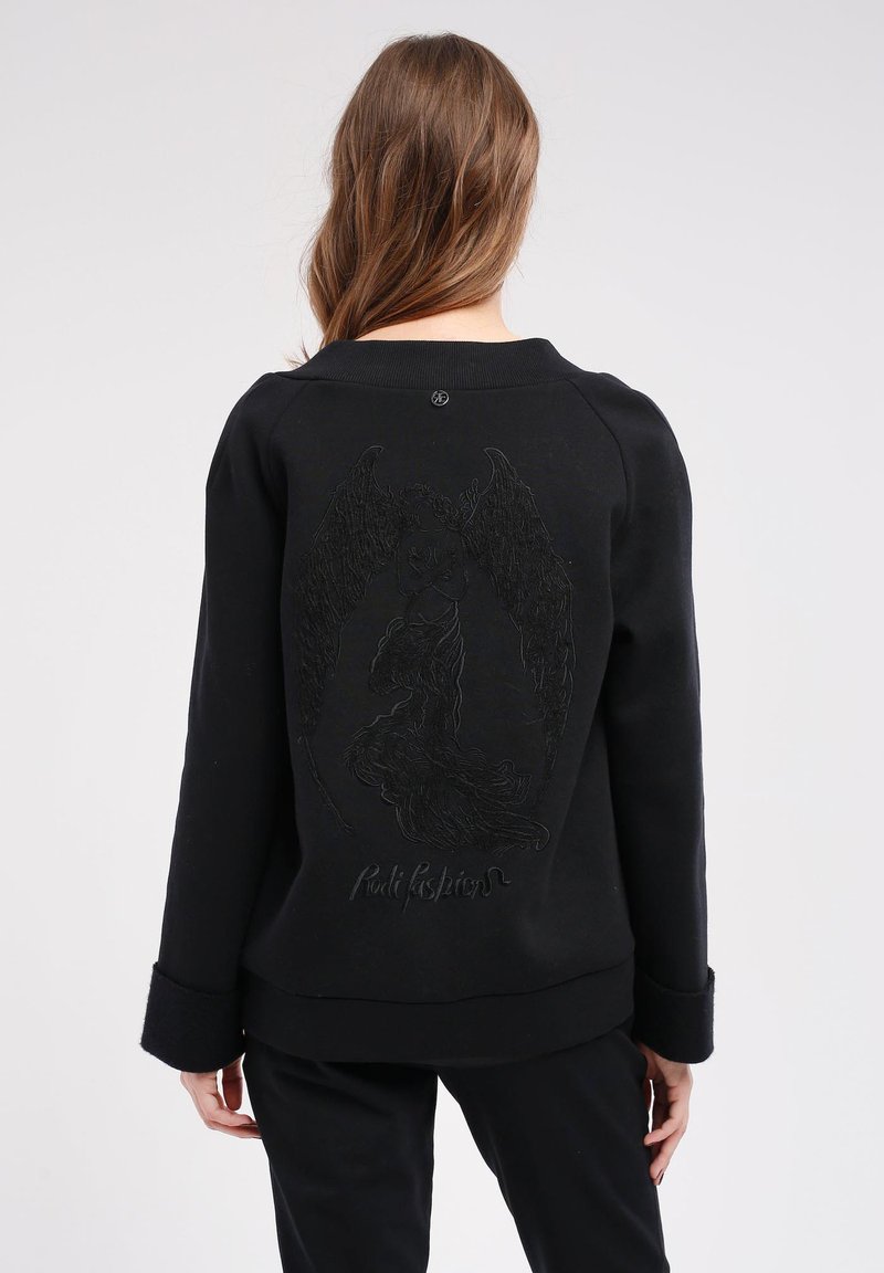 Damen Sweatshirts | Redi Fashion Z HAFTEM Sweatjacke black/schwarz - DC63397 Damen Sweatshirts | Redi Fashion Z HAFTEM Sweatjacke black/schwarz - DC63397