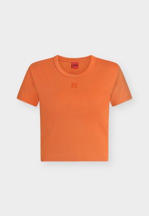 HUGO, DELANOR - T-Shirt basic - bright orange