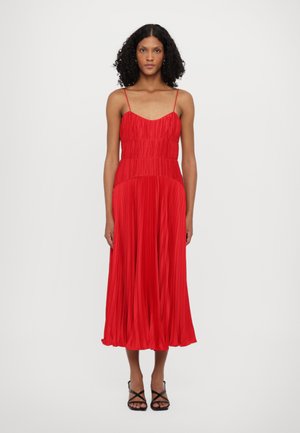 CHERRY DROP WAIST - Cocktailkleid/festliches Kleid - red calla