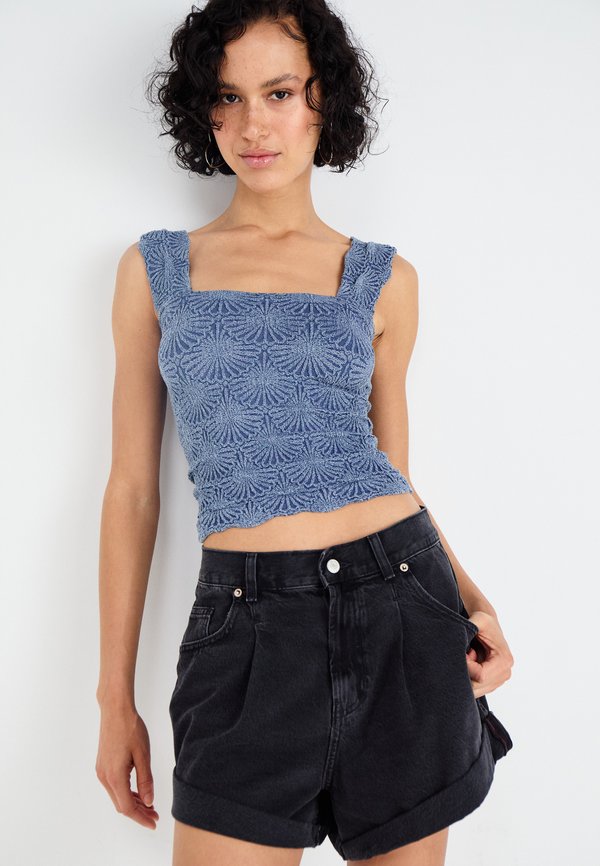 DANNI SHORT - Denim shorts4