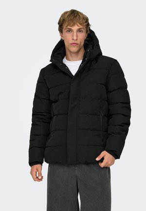 Only & Sons, ONSCAYSON - Зимно яке - black