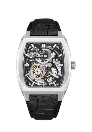 Kenneth Cole CURVE - Horloge - black and silver coloured