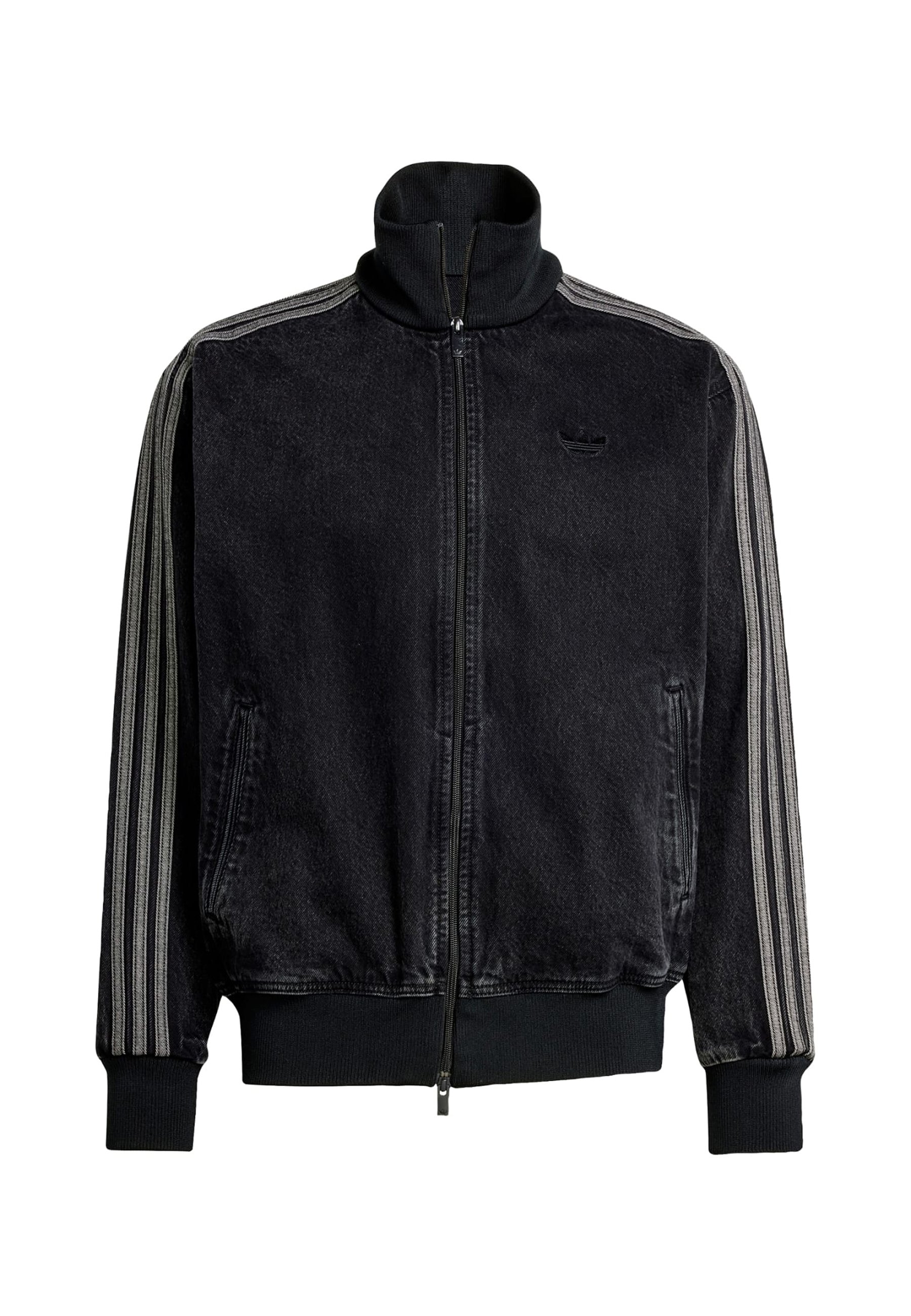 ジャケット・アウター adidas originals denim firebird adidas Originals Denim Firebird Originals Jacket czarny (JC6717)