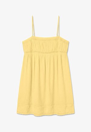 Vero Moda, BEACH DRESS VMSIA SHORT DRESS - Vestido informal - pale banana
