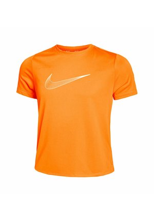 SHORTSLEEVE - Sport T-shirt - vivid orange white