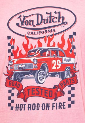 Von Dutch, T-shirt imprimé - rose