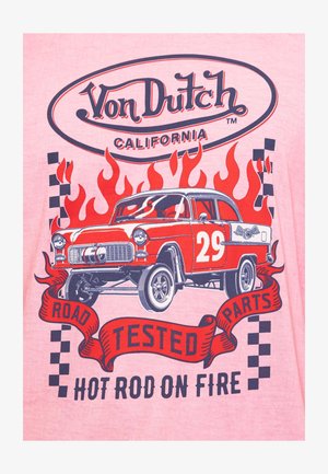 Von Dutch, T-shirt imprimé - rose