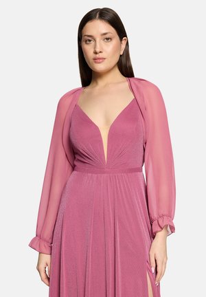 MIT GEKRÄUSELTEM AUSSCHNITT BOLERO - Blazer - sweet bloom