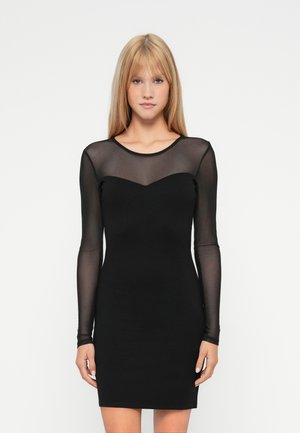 ONLHEART BECKI BODYCON DRESS - Kokteilinė suknelė / vakarėlių suknelė - black