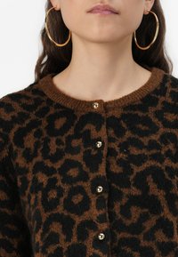 Vero Moda VMNEWKAI O-NECK CARDIGAN - Vest - black
